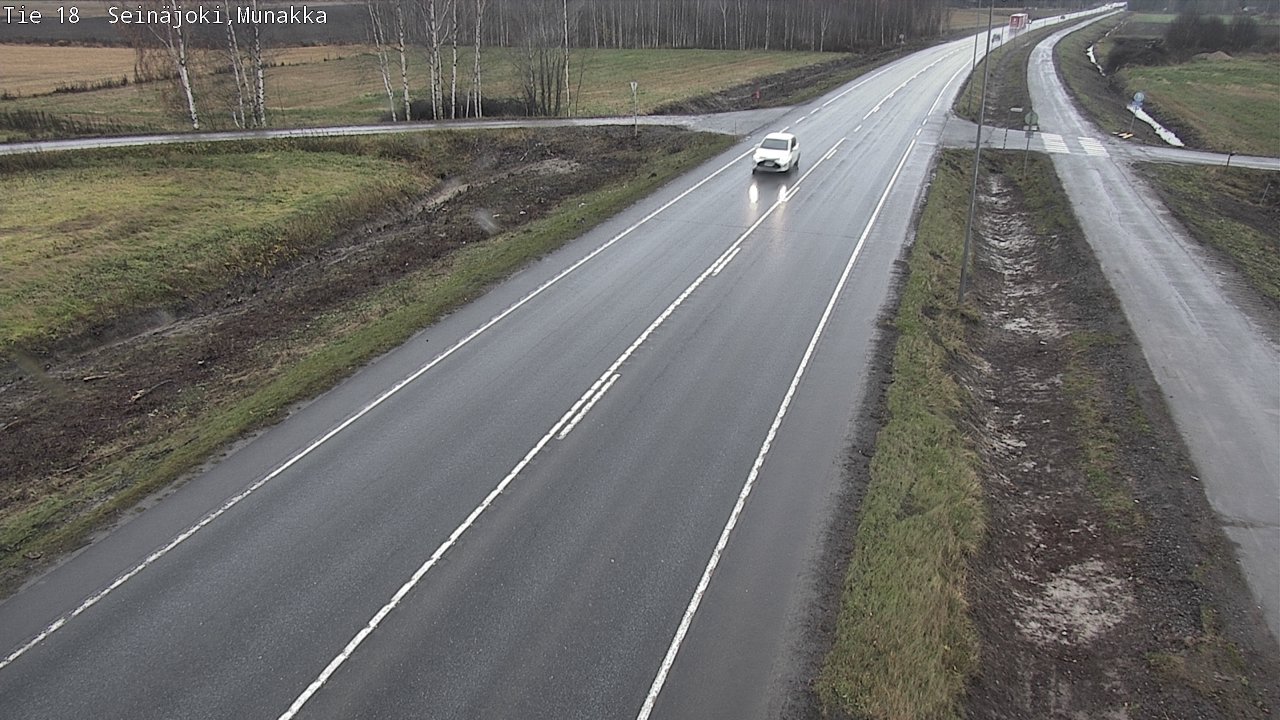 Weather Camera Image Väg 18 Seinäjoki, Munakka, Seinäjoki, Etelä-Pohjanmaa