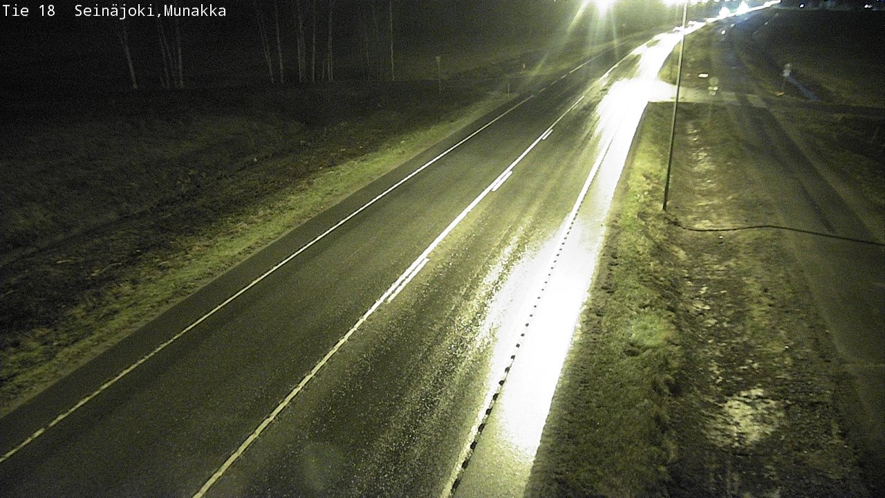 Weather Camera Image Road 18 Seinäjoki, Munakka, Seinäjoki, Etelä-Pohjanmaa