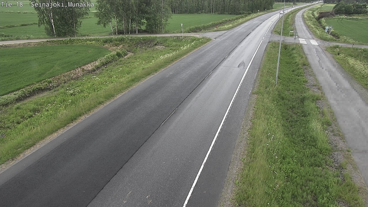 Weather Camera Image Road 18 Seinäjoki, Munakka, Seinäjoki, Etelä-Pohjanmaa