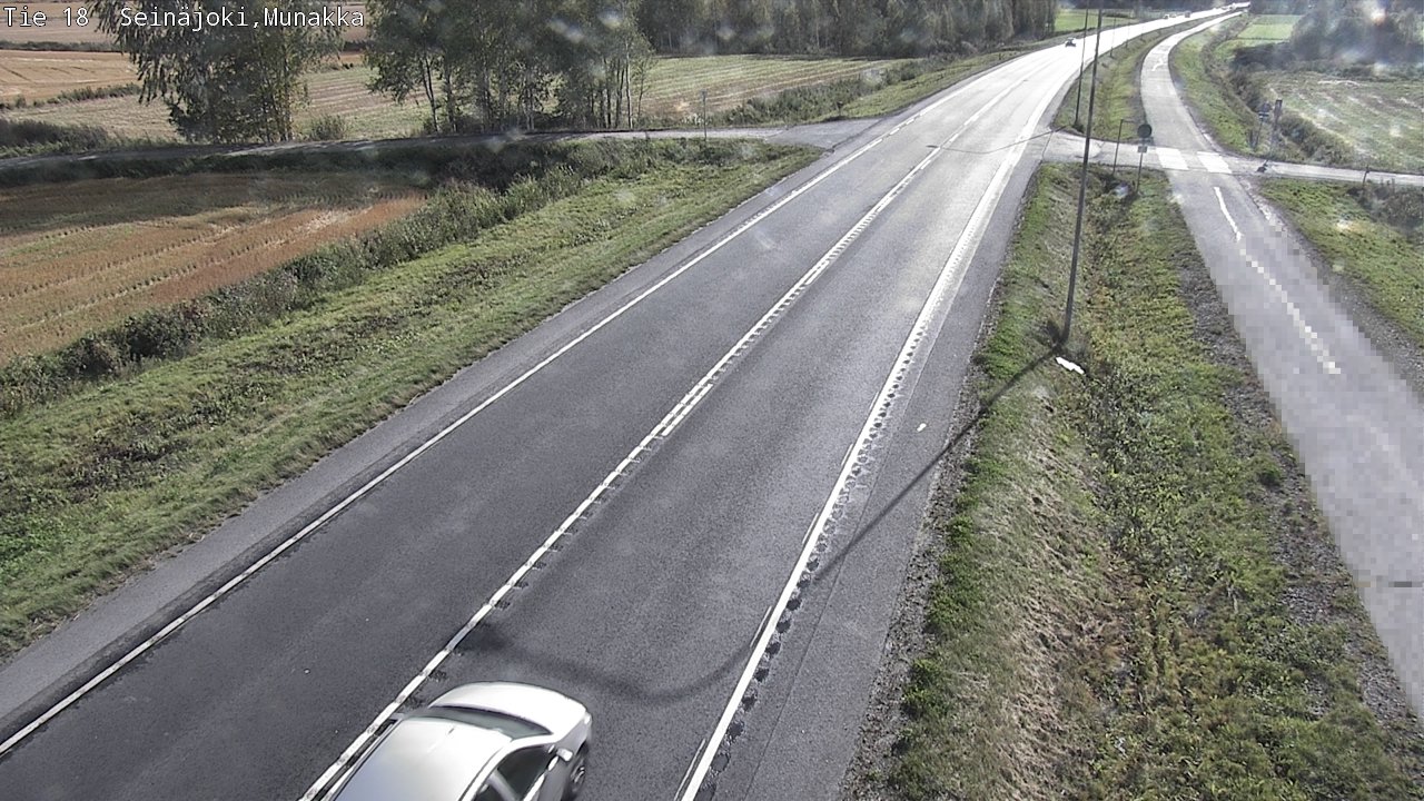 Weather Camera Image Väg 18 Seinäjoki, Munakka, Seinäjoki, Etelä-Pohjanmaa