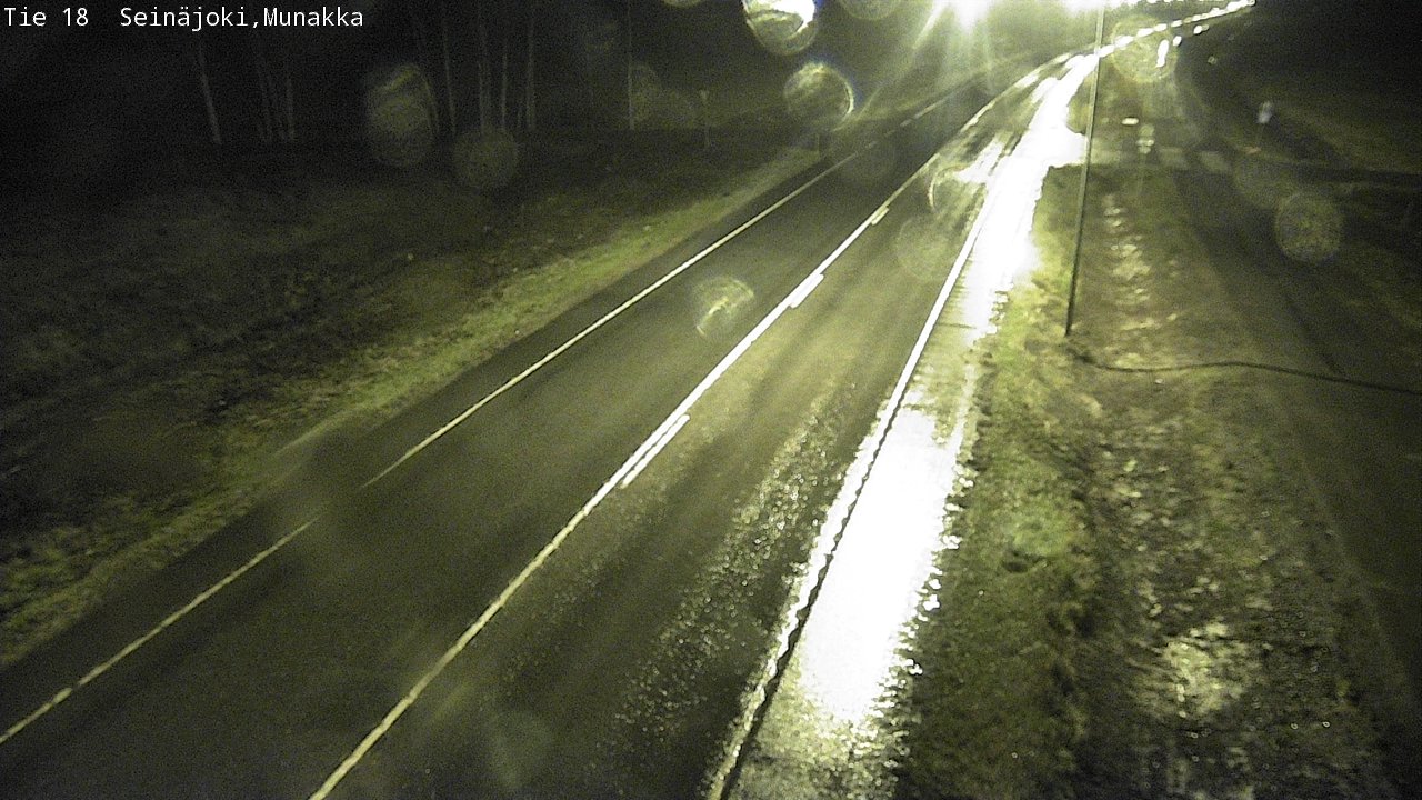 Weather Camera Image Väg 18 Seinäjoki, Munakka, Seinäjoki, Etelä-Pohjanmaa