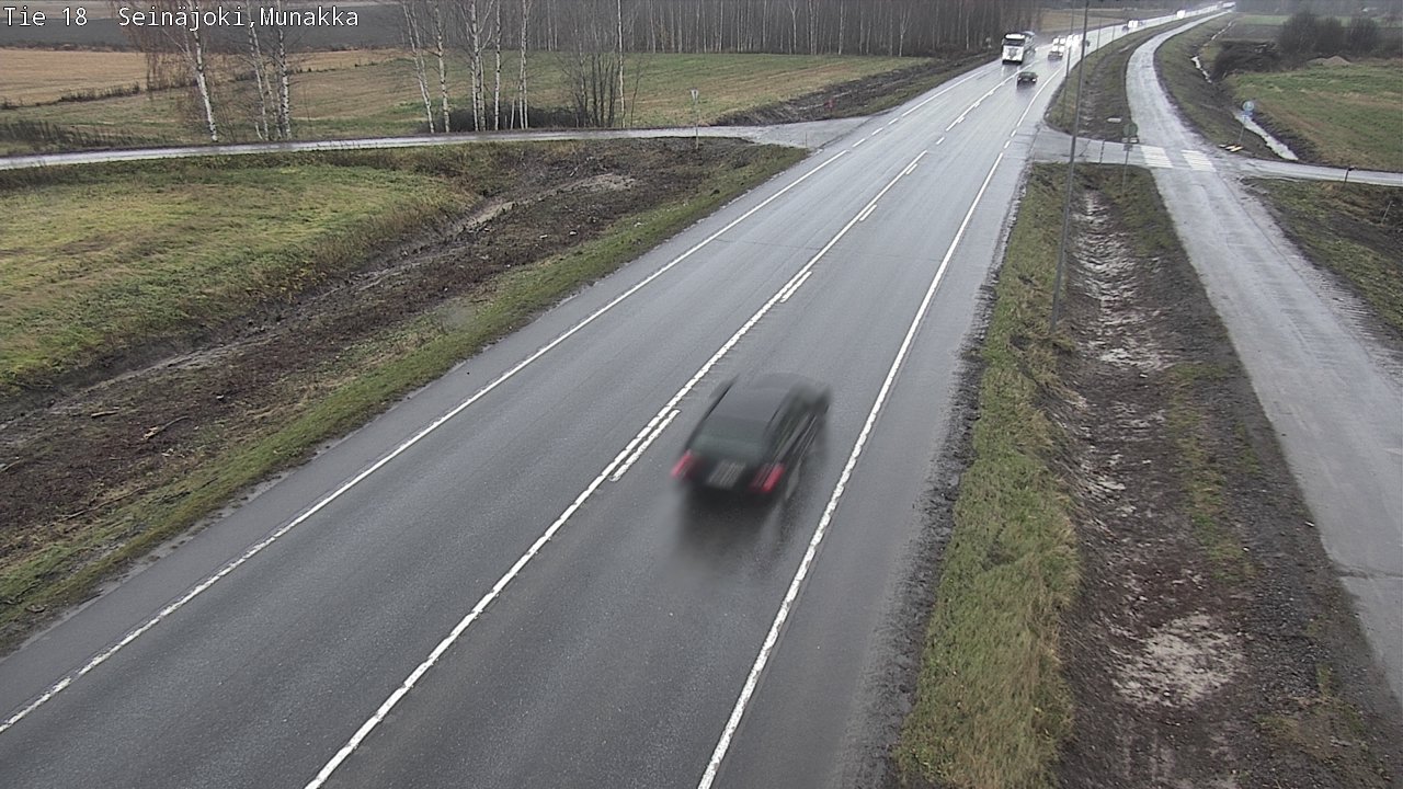 Weather Camera Image Väg 18 Seinäjoki, Munakka, Seinäjoki, Etelä-Pohjanmaa