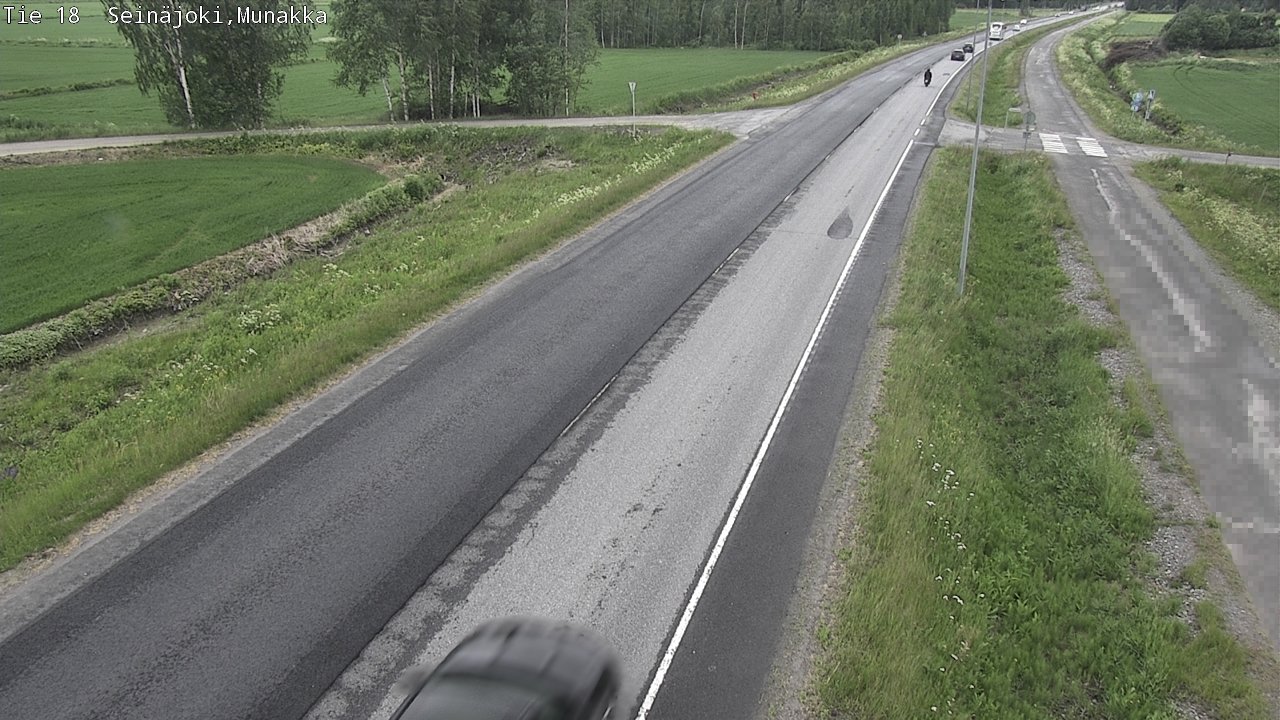 Weather Camera Image Väg 18 Seinäjoki, Munakka, Seinäjoki, Etelä-Pohjanmaa