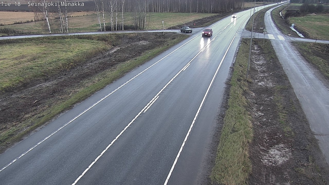 Weather Camera Image Väg 18 Seinäjoki, Munakka, Seinäjoki, Etelä-Pohjanmaa