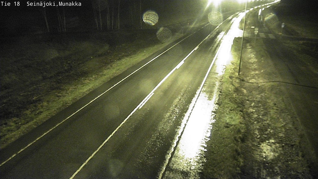 Weather Camera Image Väg 18 Seinäjoki, Munakka, Seinäjoki, Etelä-Pohjanmaa