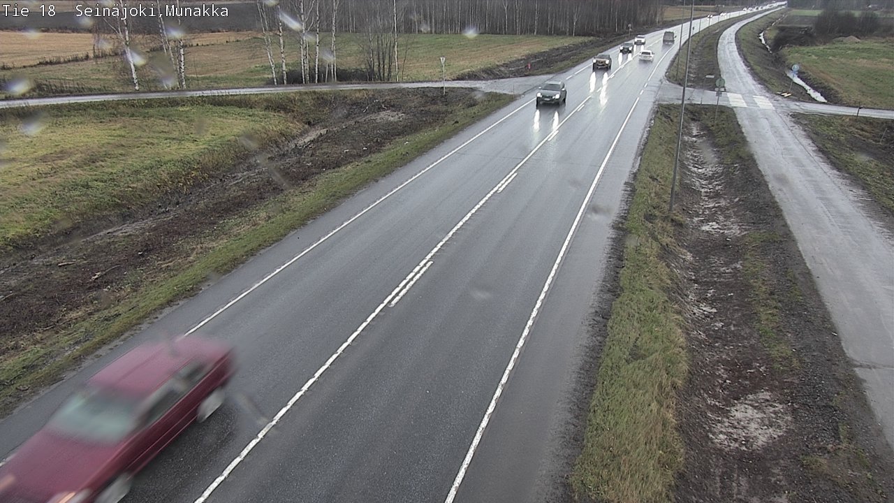 Weather Camera Image Väg 18 Seinäjoki, Munakka, Seinäjoki, Etelä-Pohjanmaa