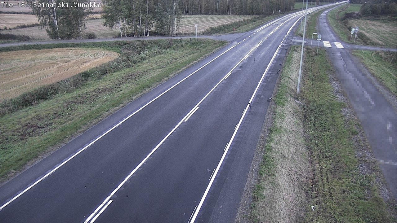 Weather Camera Image Road 18 Seinäjoki, Munakka, Seinäjoki, Etelä-Pohjanmaa