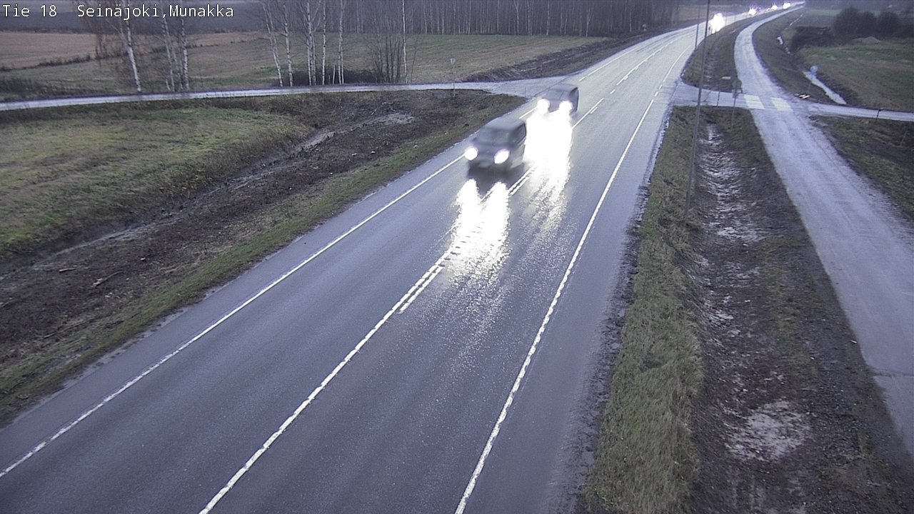 Weather Camera Image Väg 18 Seinäjoki, Munakka, Seinäjoki, Etelä-Pohjanmaa