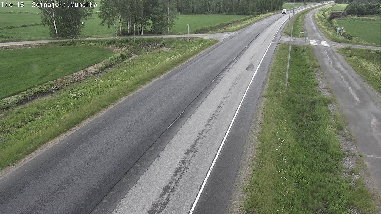 Weather Camera Image Väg 18 Seinäjoki, Munakka, Seinäjoki, Etelä-Pohjanmaa