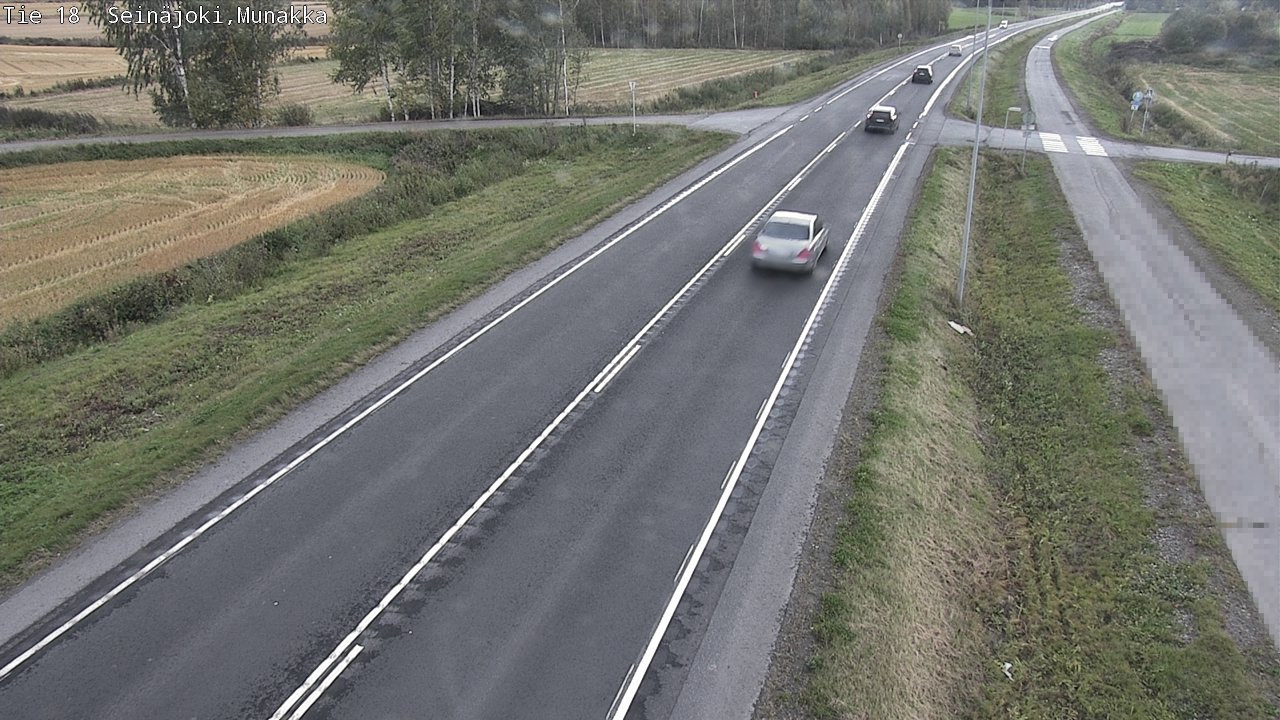 Weather Camera Image Väg 18 Seinäjoki, Munakka, Seinäjoki, Etelä-Pohjanmaa