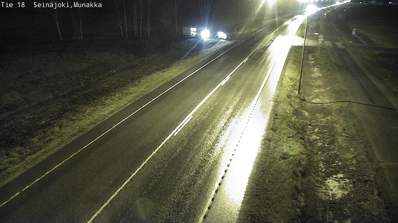 Weather Camera Image Road 18 Seinäjoki, Munakka, Seinäjoki, Etelä-Pohjanmaa