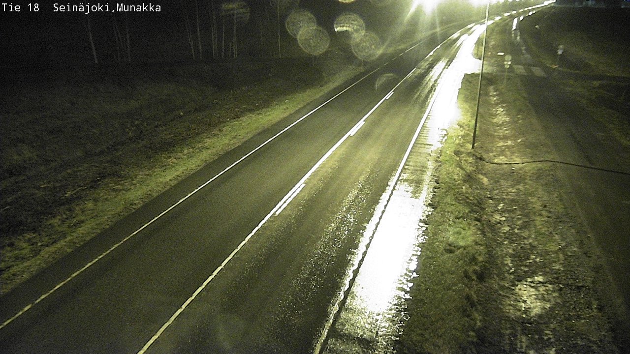 Weather Camera Image Väg 18 Seinäjoki, Munakka, Seinäjoki, Etelä-Pohjanmaa