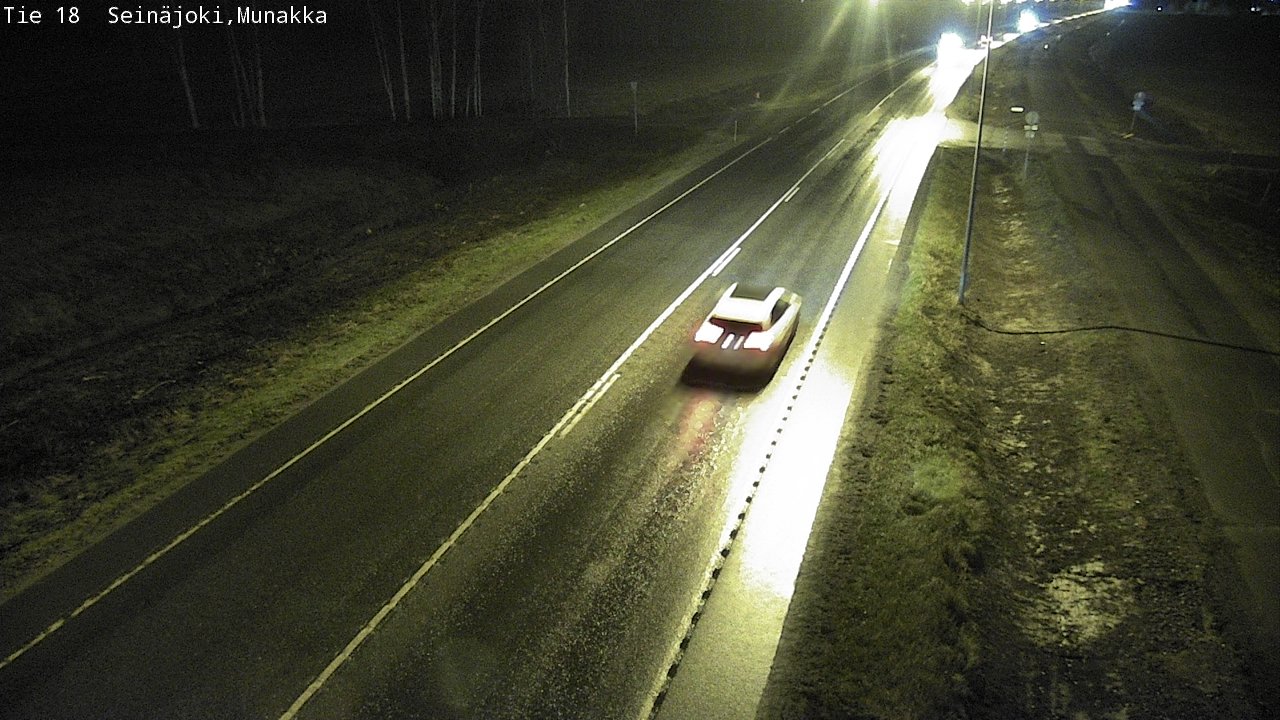 Weather Camera Image Road 18 Seinäjoki, Munakka, Seinäjoki, Etelä-Pohjanmaa