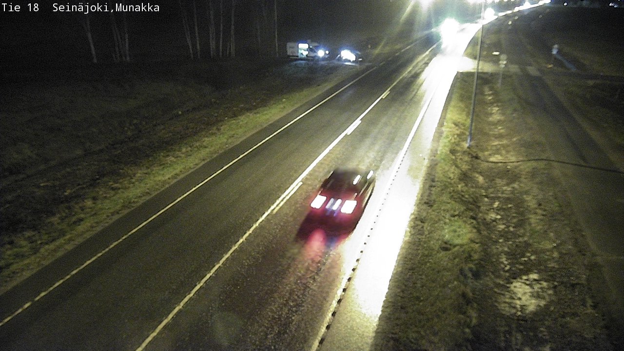 Weather Camera Image Road 18 Seinäjoki, Munakka, Seinäjoki, Etelä-Pohjanmaa