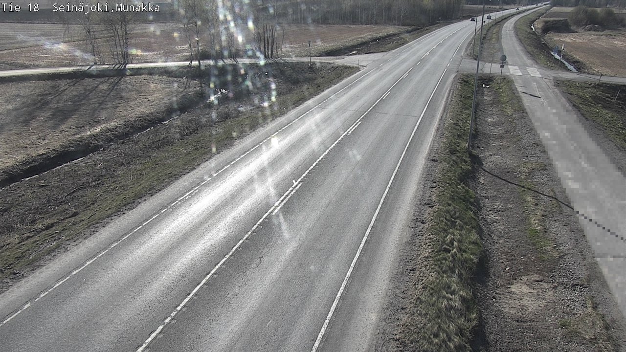 Weather Camera Image Väg 18 Seinäjoki, Munakka, Seinäjoki, Etelä-Pohjanmaa