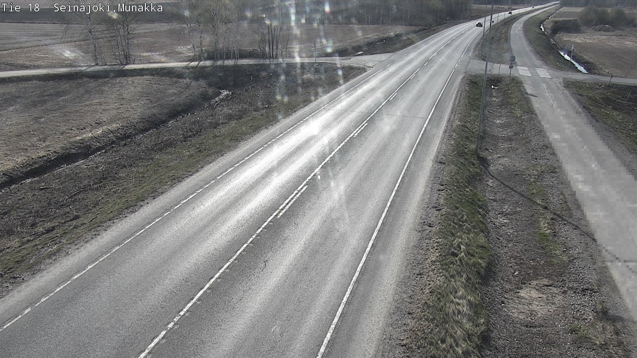 Weather Camera Image Väg 18 Seinäjoki, Munakka, Seinäjoki, Etelä-Pohjanmaa