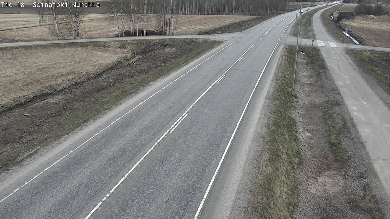 Weather Camera Image Väg 18 Seinäjoki, Munakka, Seinäjoki, Etelä-Pohjanmaa