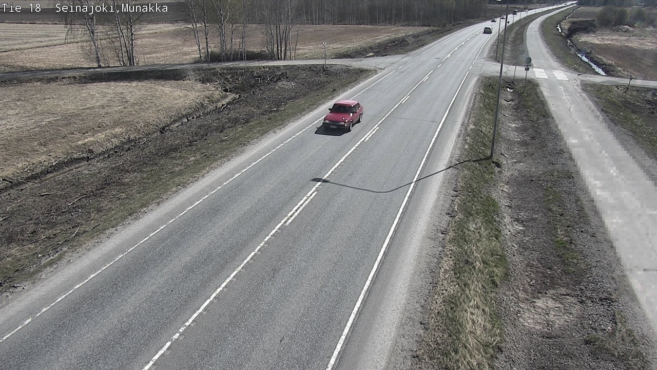 Weather Camera Image Väg 18 Seinäjoki, Munakka, Seinäjoki, Etelä-Pohjanmaa