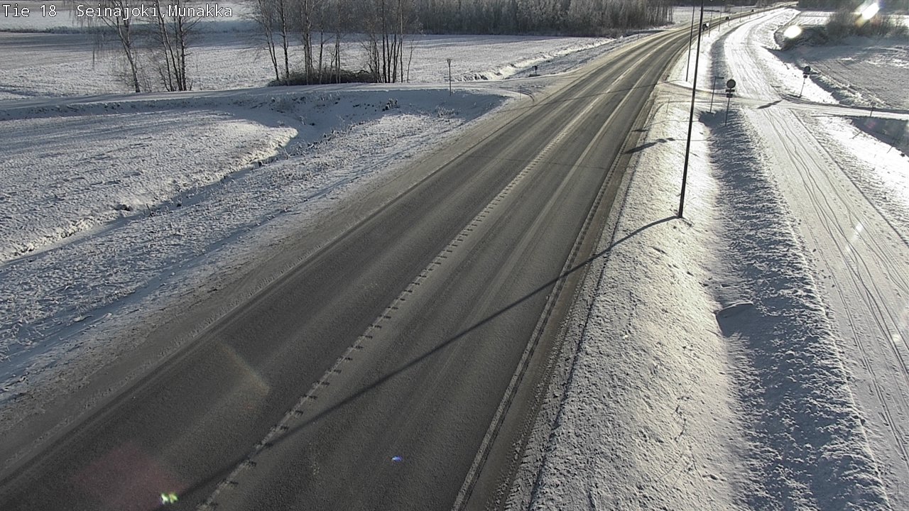 Weather Camera Image Road 18 Seinäjoki, Munakka, Seinäjoki, Etelä-Pohjanmaa