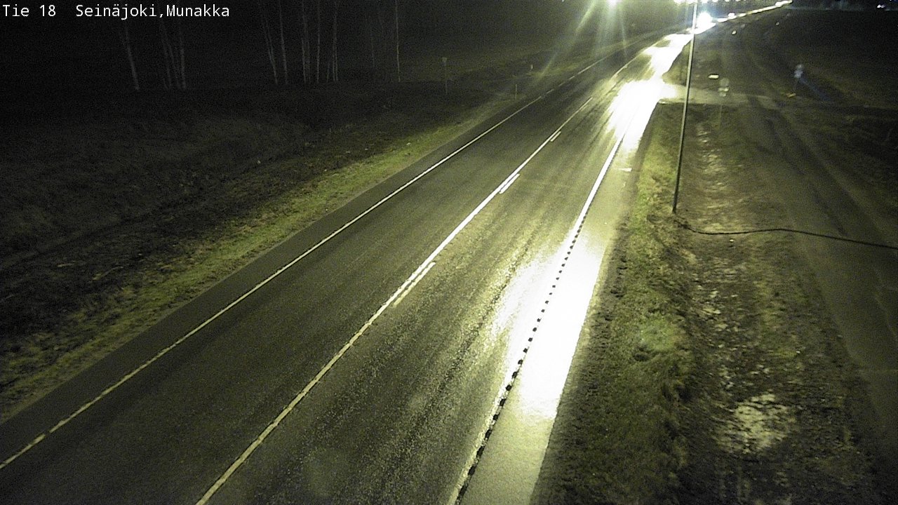 Weather Camera Image Road 18 Seinäjoki, Munakka, Seinäjoki, Etelä-Pohjanmaa