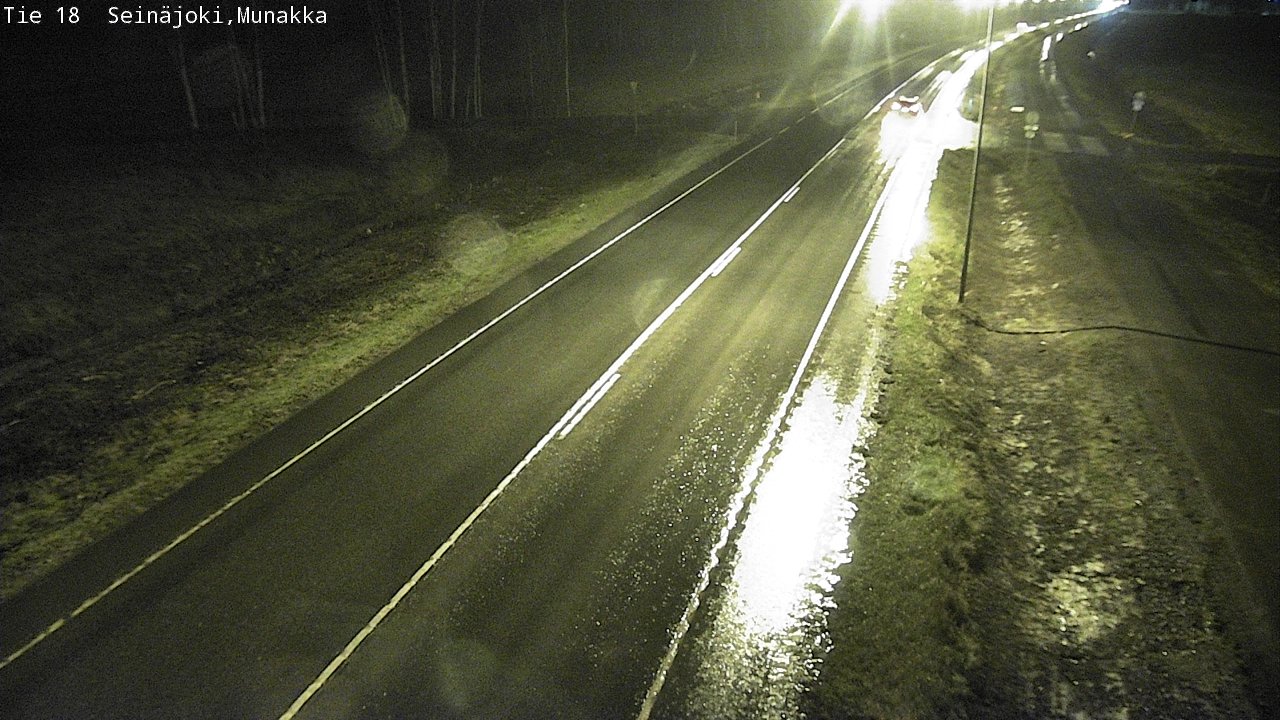 Weather Camera Image Väg 18 Seinäjoki, Munakka, Seinäjoki, Etelä-Pohjanmaa