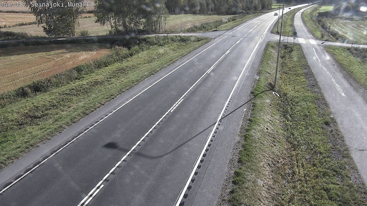 Weather Camera Image Väg 18 Seinäjoki, Munakka, Seinäjoki, Etelä-Pohjanmaa