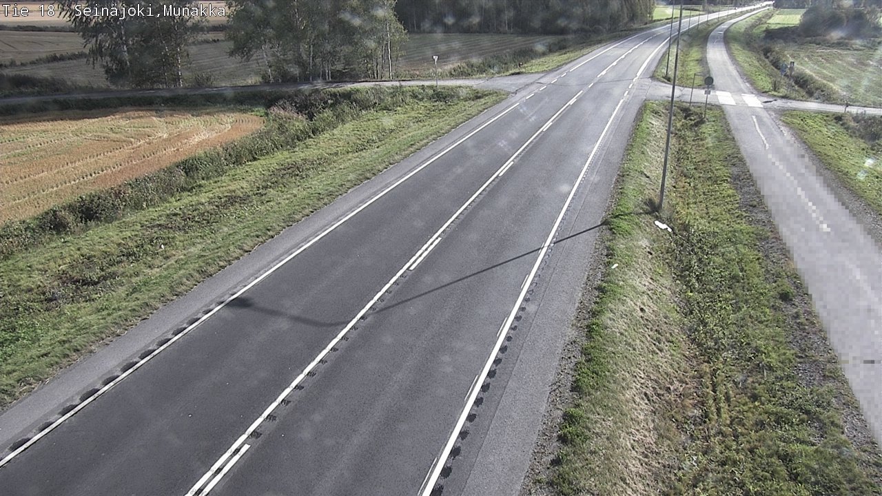 Weather Camera Image Väg 18 Seinäjoki, Munakka, Seinäjoki, Etelä-Pohjanmaa