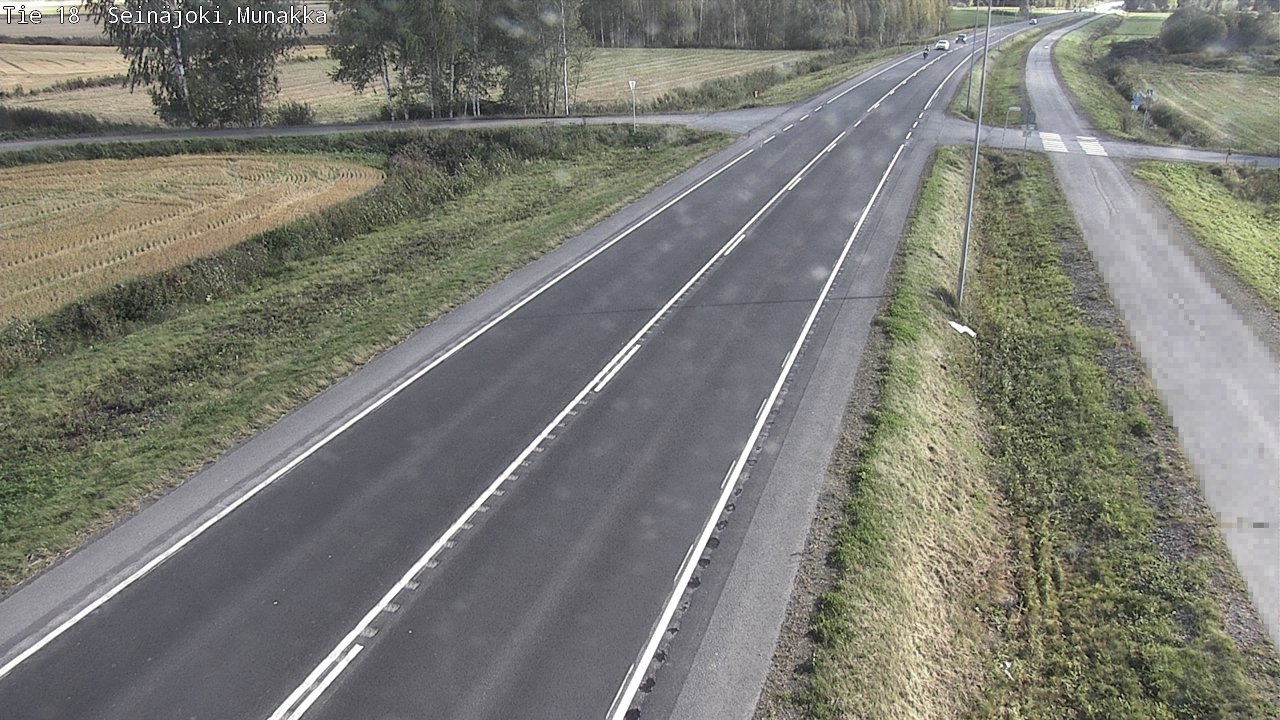 Weather Camera Image Väg 18 Seinäjoki, Munakka, Seinäjoki, Etelä-Pohjanmaa