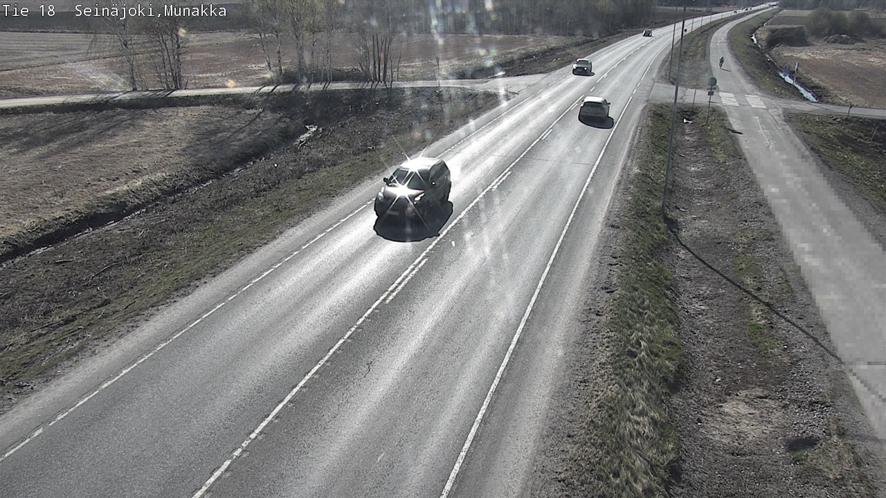 Weather Camera Image Väg 18 Seinäjoki, Munakka, Seinäjoki, Etelä-Pohjanmaa