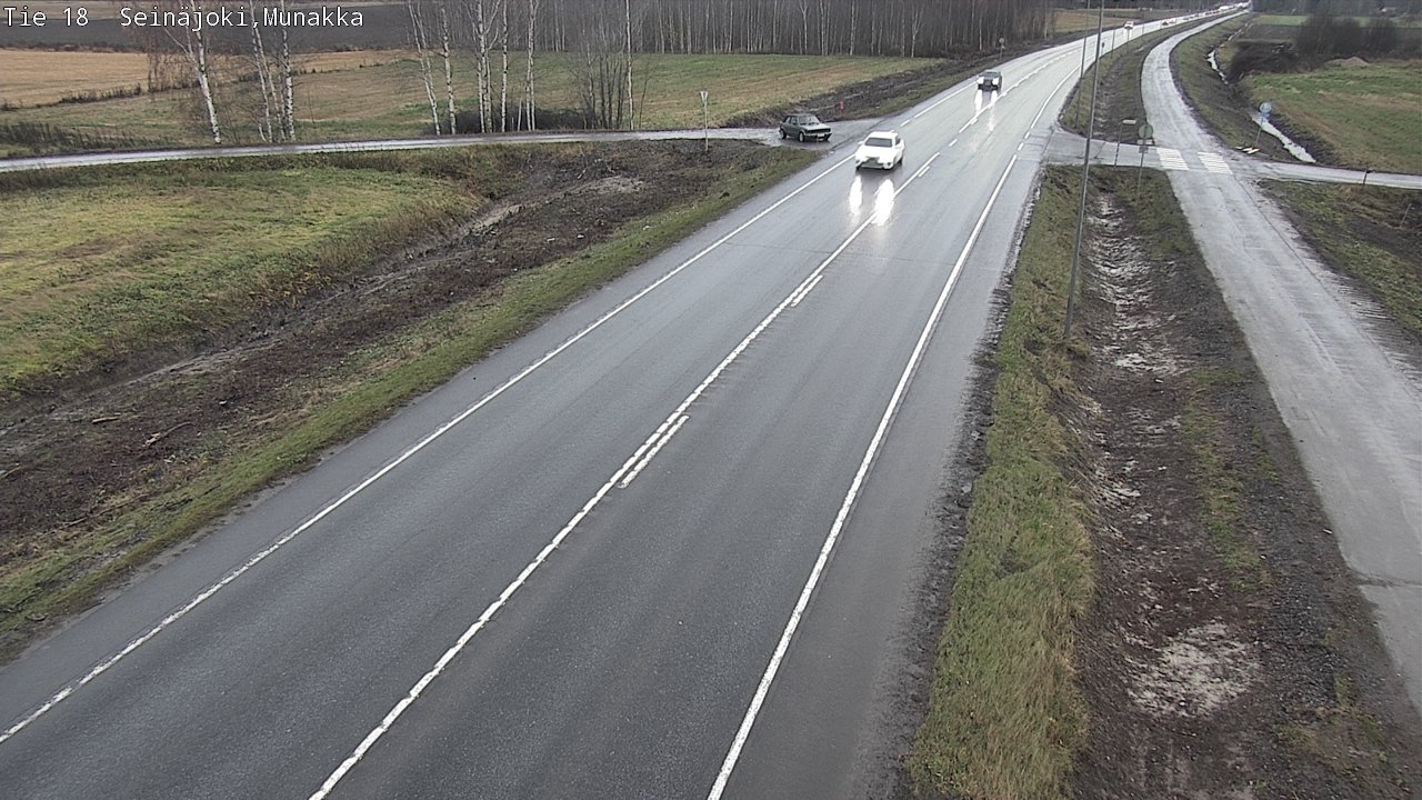 Weather Camera Image Väg 18 Seinäjoki, Munakka, Seinäjoki, Etelä-Pohjanmaa