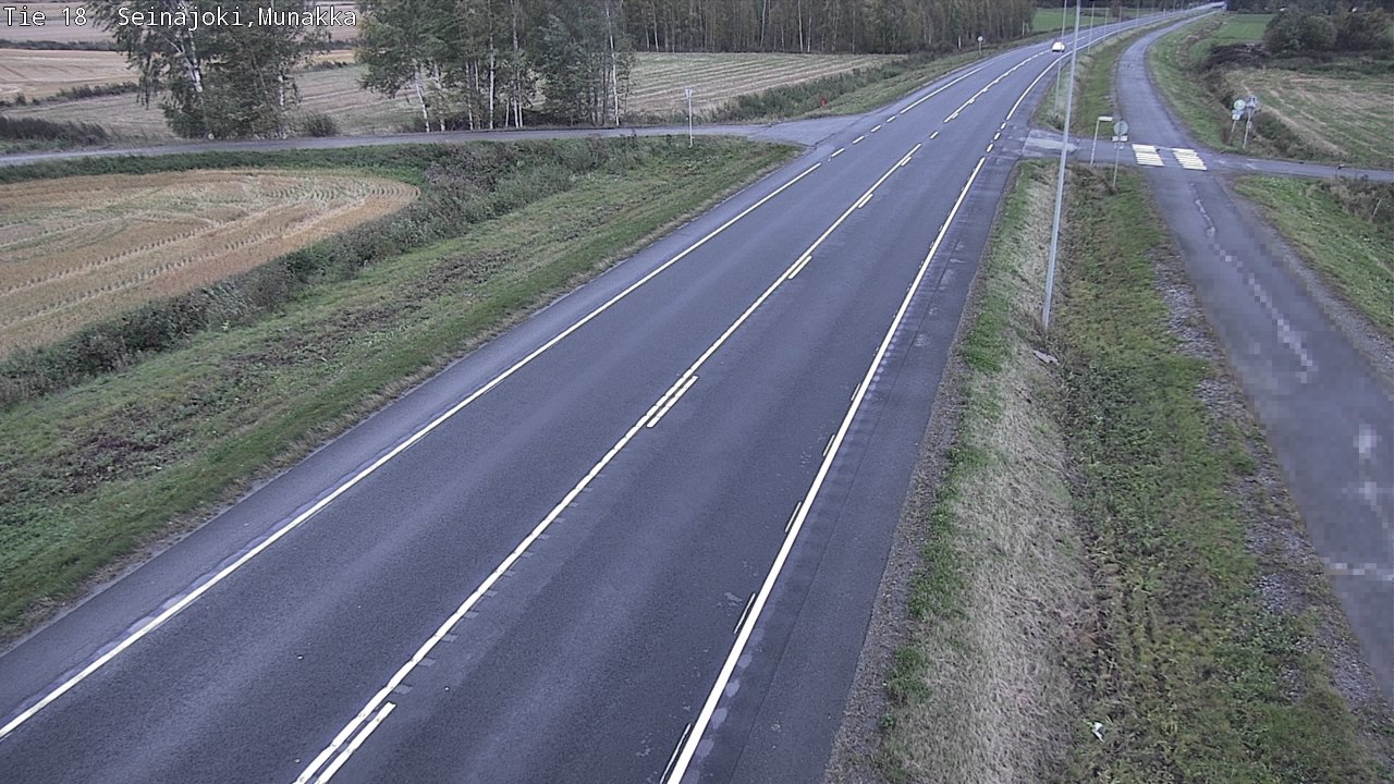 Weather Camera Image Road 18 Seinäjoki, Munakka, Seinäjoki, Etelä-Pohjanmaa