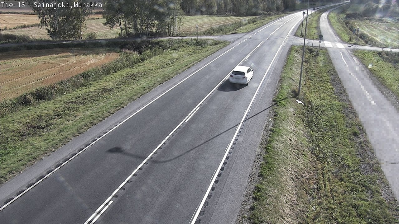 Weather Camera Image Väg 18 Seinäjoki, Munakka, Seinäjoki, Etelä-Pohjanmaa