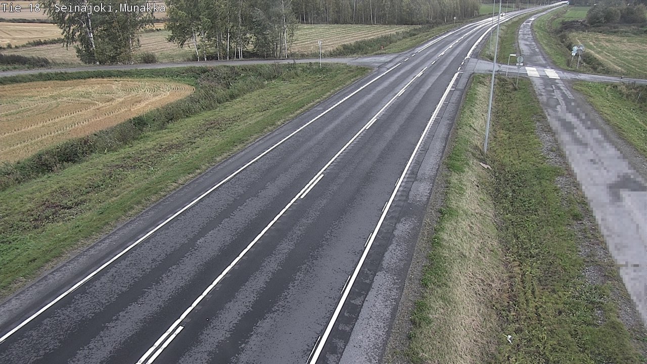 Weather Camera Image Road 18 Seinäjoki, Munakka, Seinäjoki, Etelä-Pohjanmaa