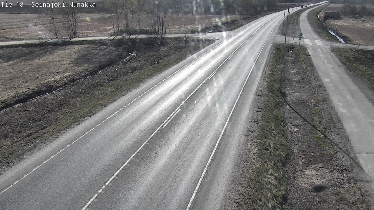 Weather Camera Image Väg 18 Seinäjoki, Munakka, Seinäjoki, Etelä-Pohjanmaa