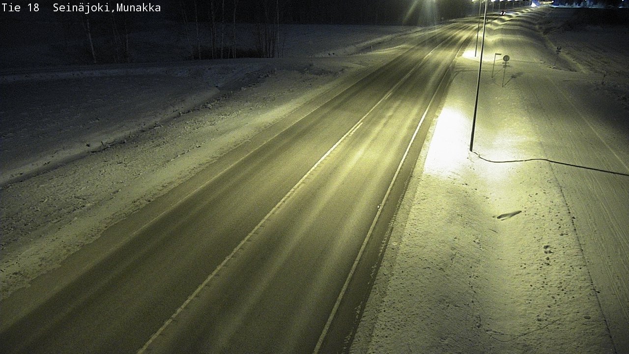 Weather Camera Image Väg 18 Seinäjoki, Munakka, Seinäjoki, Etelä-Pohjanmaa