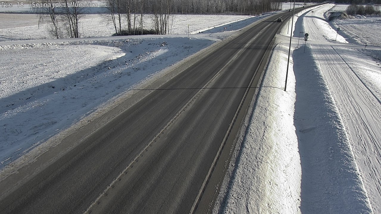 Weather Camera Image Road 18 Seinäjoki, Munakka, Seinäjoki, Etelä-Pohjanmaa