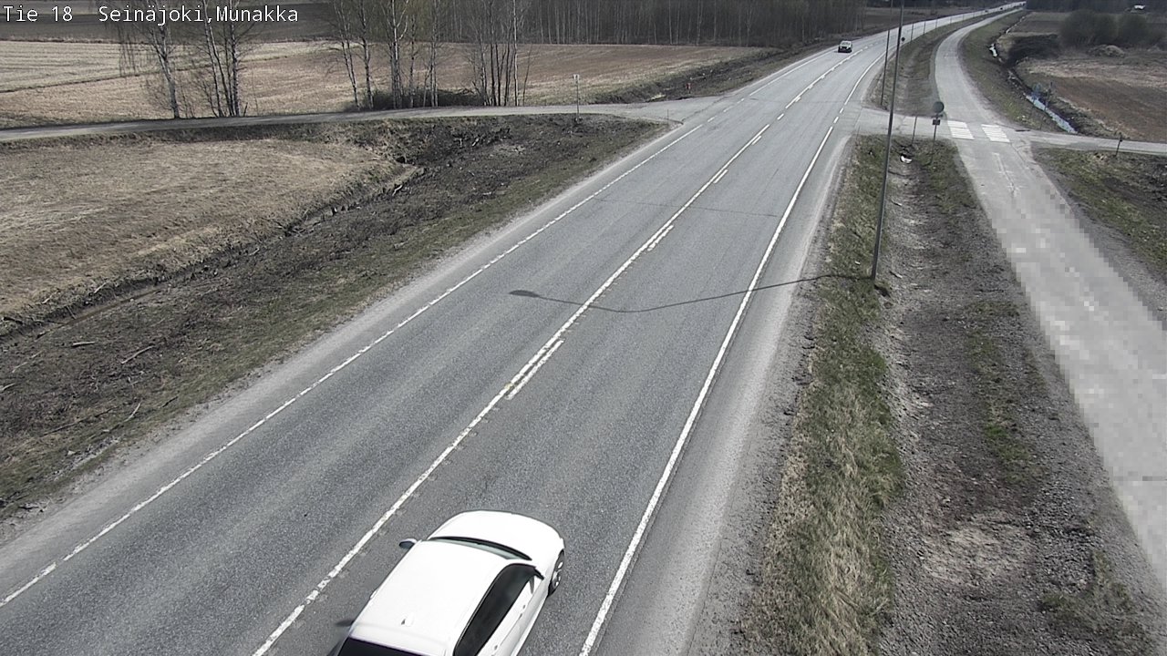 Weather Camera Image Väg 18 Seinäjoki, Munakka, Seinäjoki, Etelä-Pohjanmaa