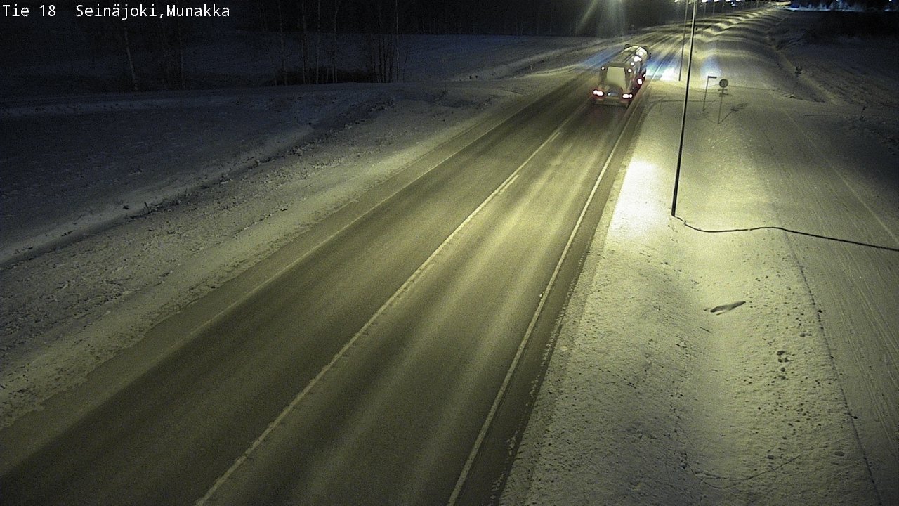 Weather Camera Image Väg 18 Seinäjoki, Munakka, Seinäjoki, Etelä-Pohjanmaa