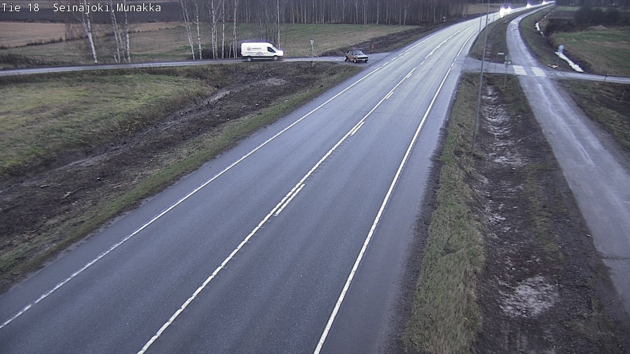 Weather Camera Image Väg 18 Seinäjoki, Munakka, Seinäjoki, Etelä-Pohjanmaa