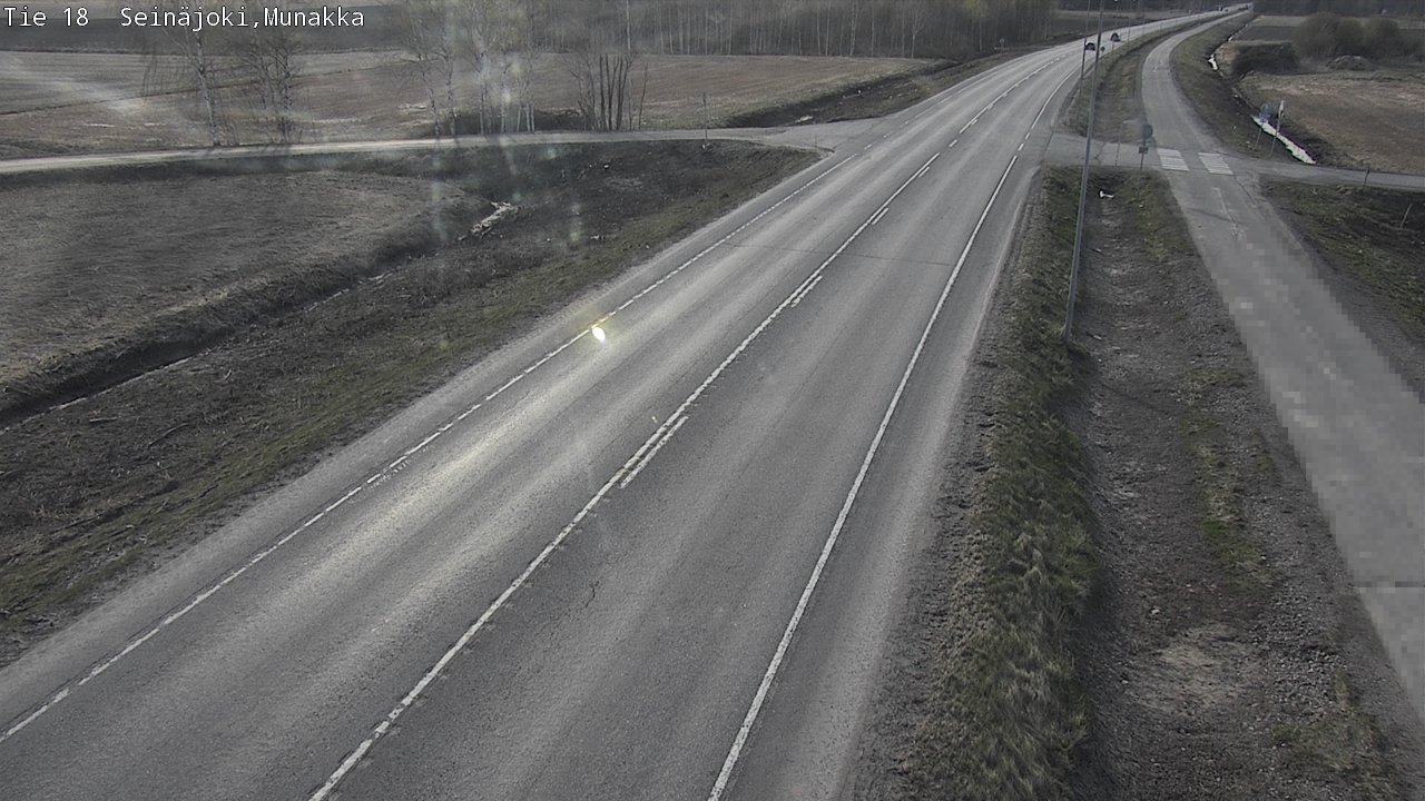 Weather Camera Image Väg 18 Seinäjoki, Munakka, Seinäjoki, Etelä-Pohjanmaa