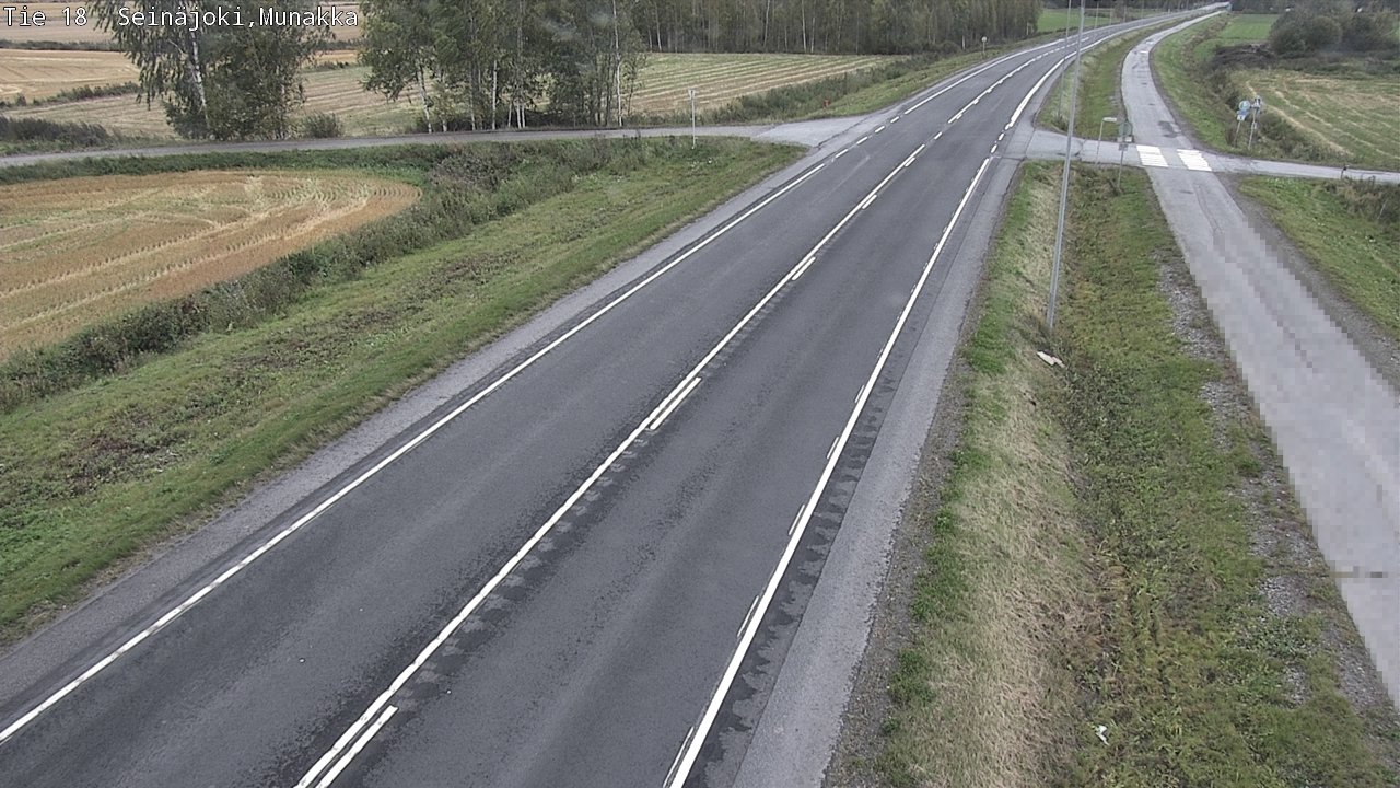 Weather Camera Image Väg 18 Seinäjoki, Munakka, Seinäjoki, Etelä-Pohjanmaa