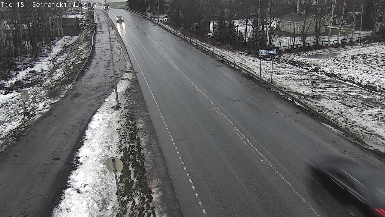 Weather Camera Image Road 18 Seinäjoki, Munakka, Seinäjoki, Etelä-Pohjanmaa