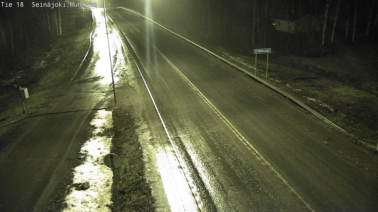 Weather Camera Image Väg 18 Seinäjoki, Munakka, Seinäjoki, Etelä-Pohjanmaa
