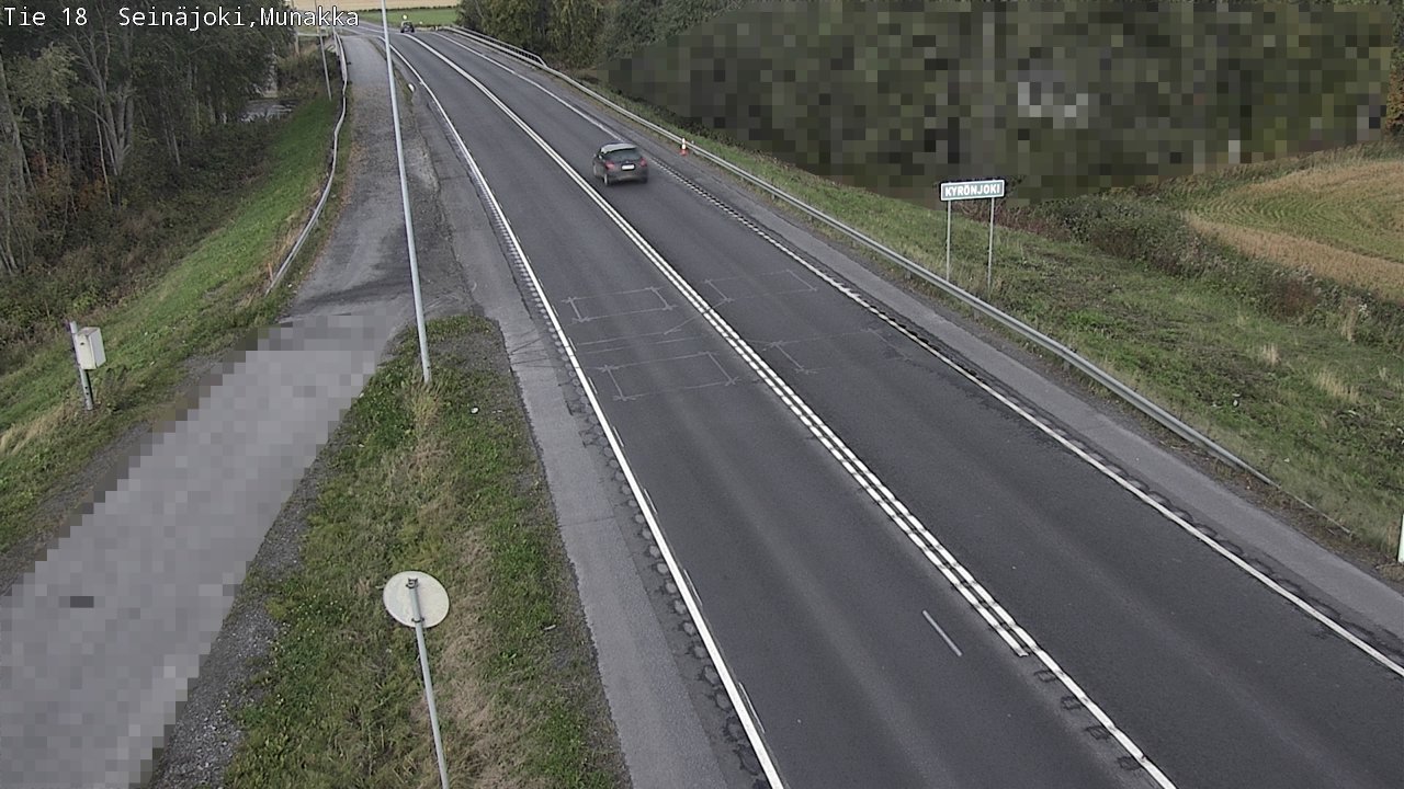 Weather Camera Image Road 18 Seinäjoki, Munakka, Seinäjoki, Etelä-Pohjanmaa