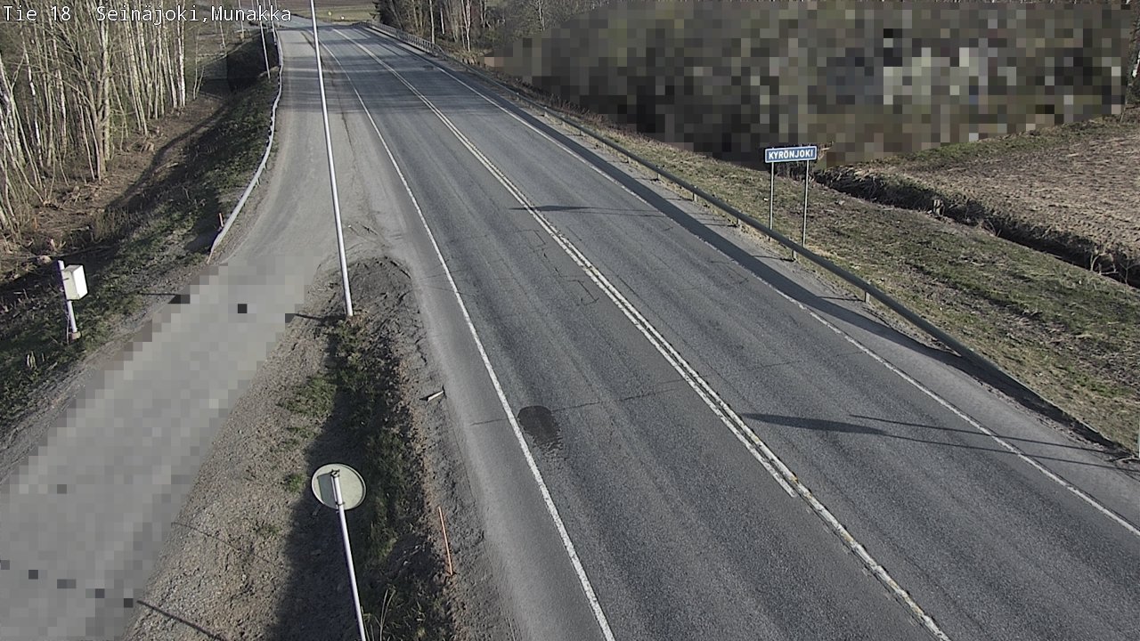 Weather Camera Image Väg 18 Seinäjoki, Munakka, Seinäjoki, Etelä-Pohjanmaa