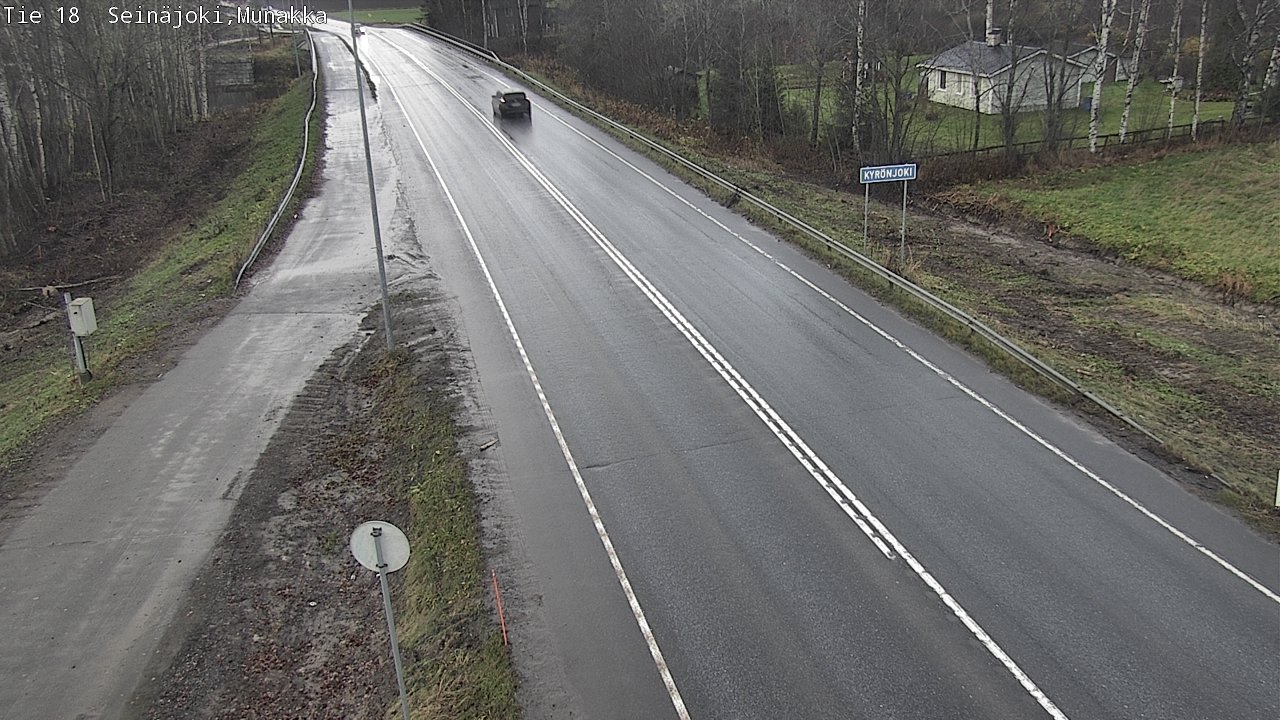 Weather Camera Image Väg 18 Seinäjoki, Munakka, Seinäjoki, Etelä-Pohjanmaa