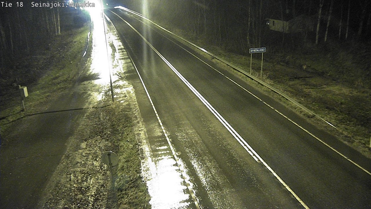 Weather Camera Image Väg 18 Seinäjoki, Munakka, Seinäjoki, Etelä-Pohjanmaa
