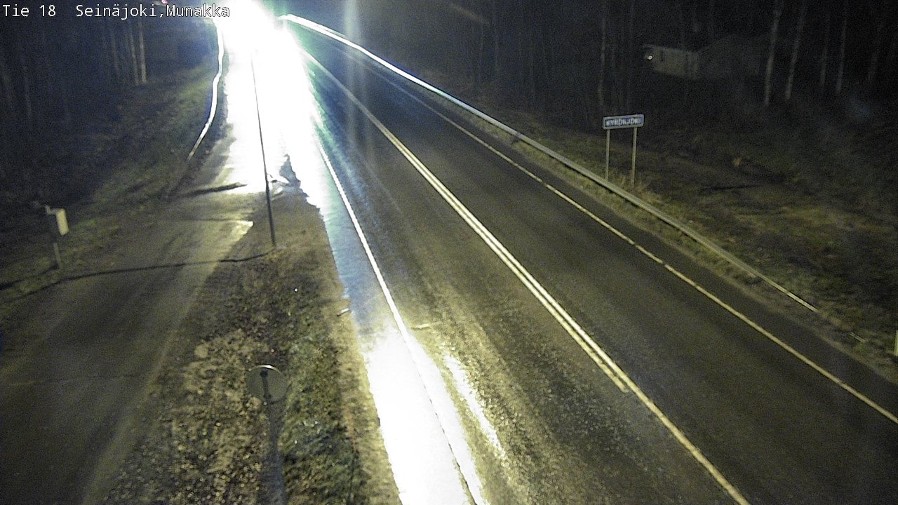 Weather Camera Image Road 18 Seinäjoki, Munakka, Seinäjoki, Etelä-Pohjanmaa