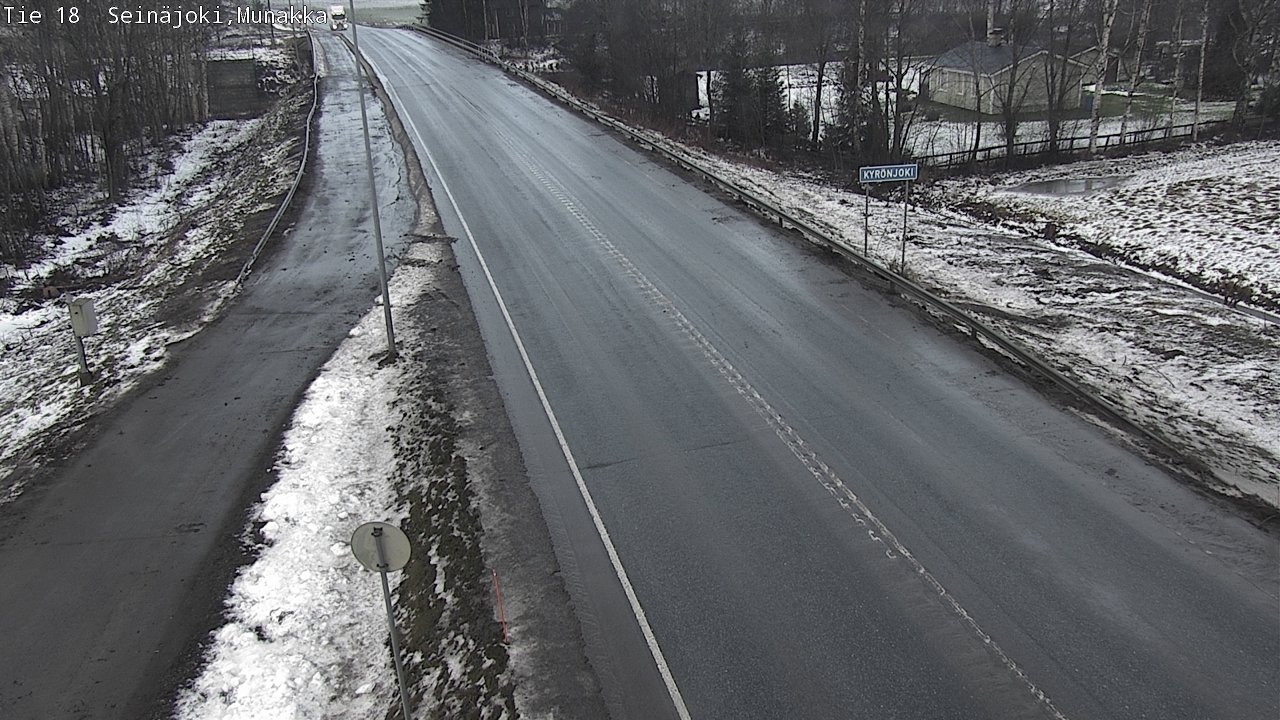 Weather Camera Image Road 18 Seinäjoki, Munakka, Seinäjoki, Etelä-Pohjanmaa
