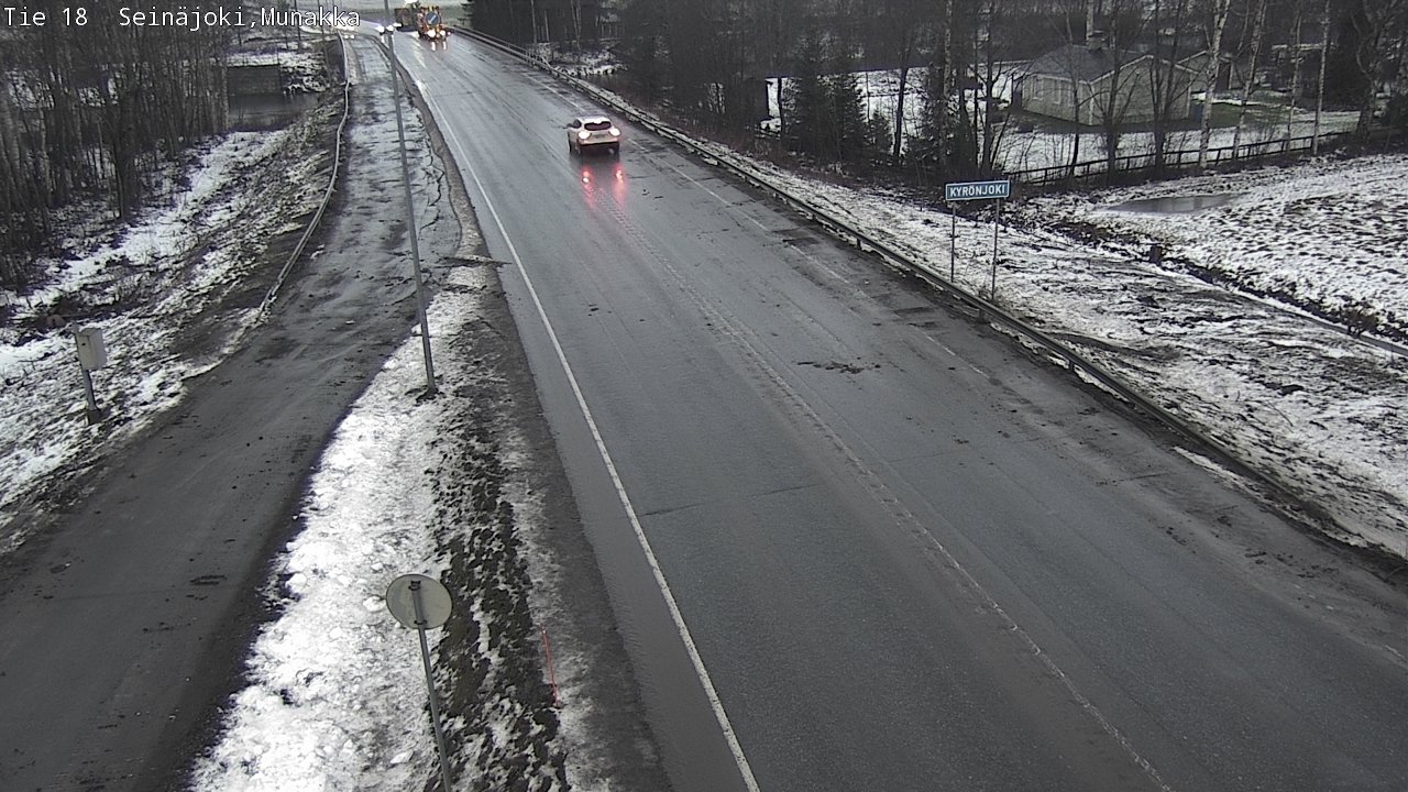 Weather Camera Image Road 18 Seinäjoki, Munakka, Seinäjoki, Etelä-Pohjanmaa